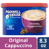Maxwell House Maxwell House International Original Cappuccino 8.3 oz. Tub, PK8 00043000041697